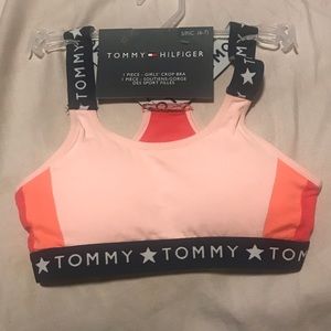 NWT Girl’ s Crop Top Bra size 6/7 small